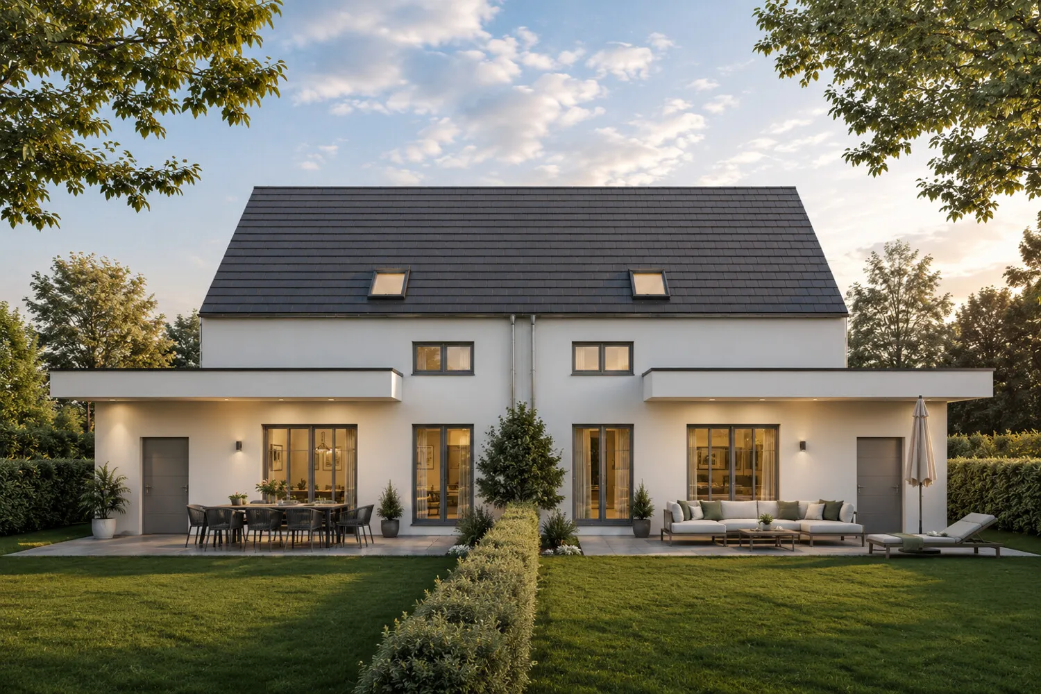 Bild Gartenansicht Double 10