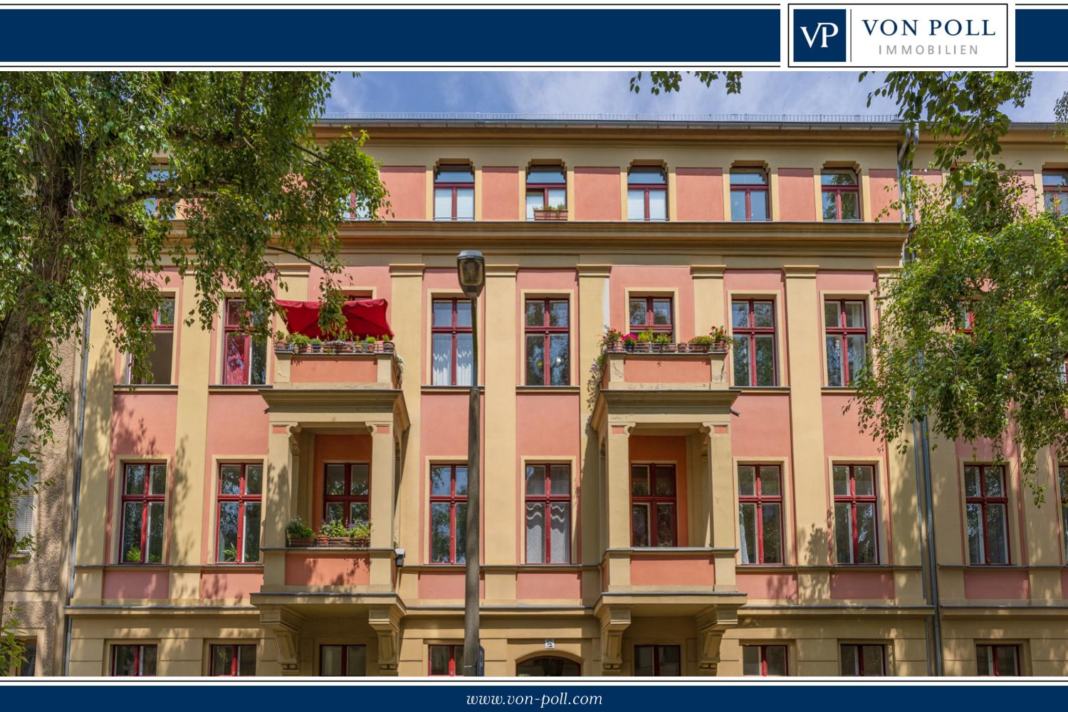 Schöne 3-Zimmer-Wohnung im historischen Mehrfamilienhaus