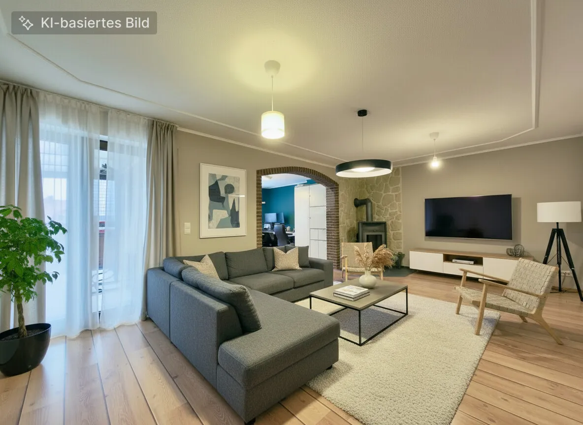 Wohn-/ Esszimmer 1. OG Neu Neu