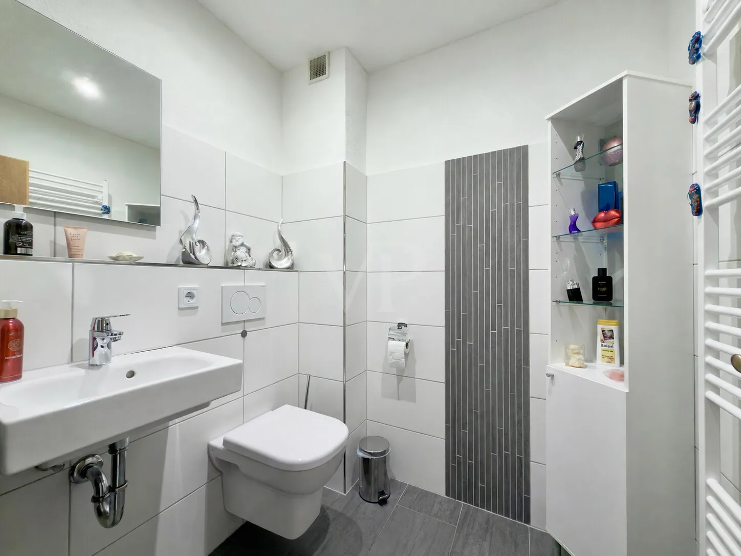 renoviertes WC