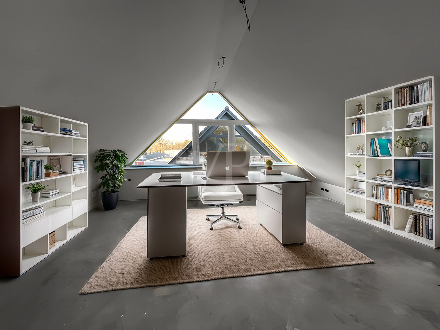 Visualisierung Dachstudio