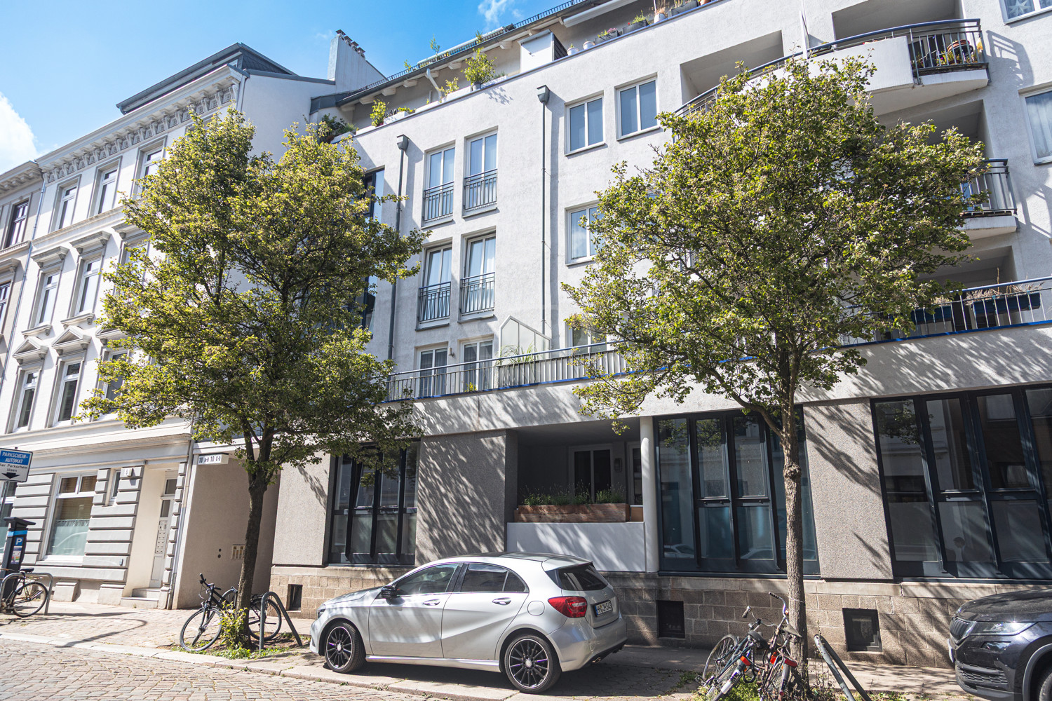 gepflegte Fassade