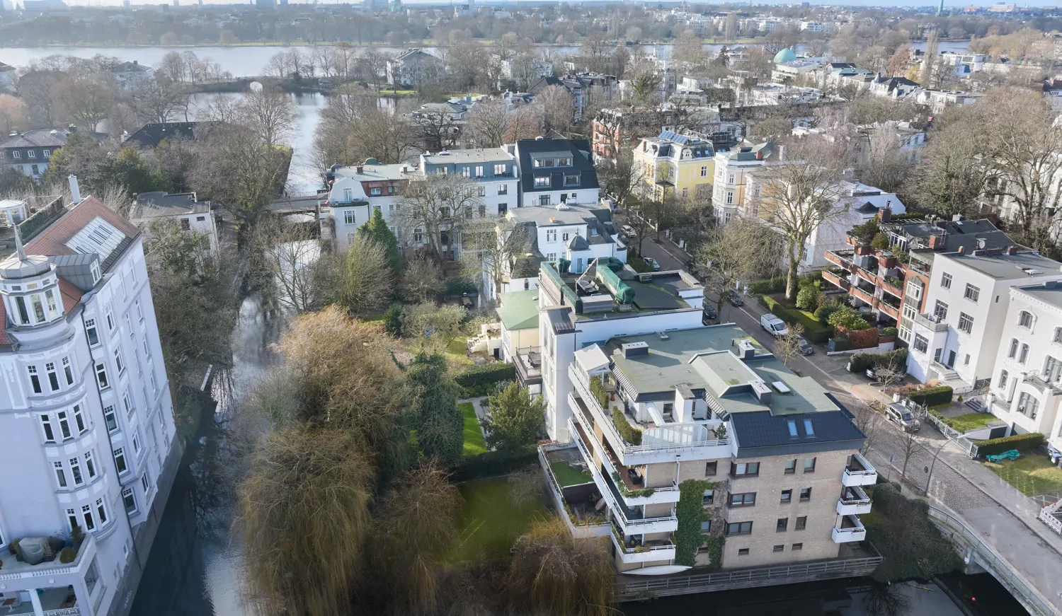 Nur wenige Schritte zur Außenalster!