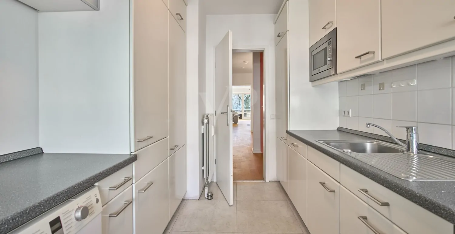 ...und Platz für zwei Küchenzeilen