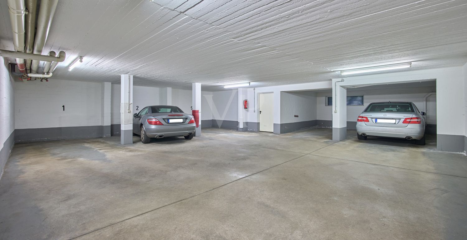 Ansicht Tiefgarage