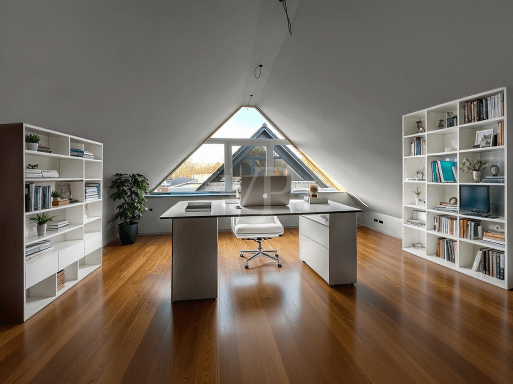 Visualisierung Dachstudio