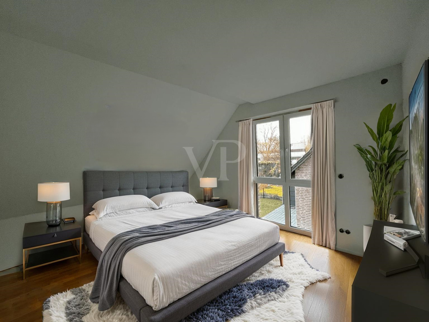 Visualisierung  Schlafzimmer