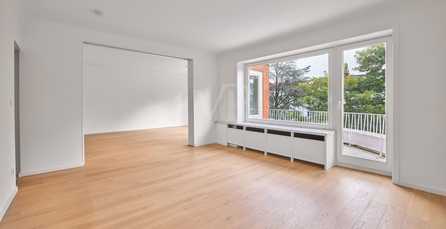 das dem großen S/O- Balkon vorgelagerte Zimmer