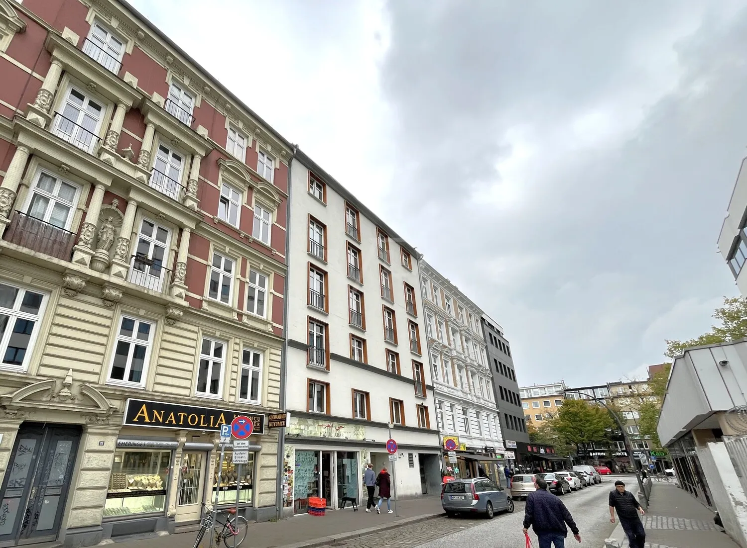 Ansicht von der Straße