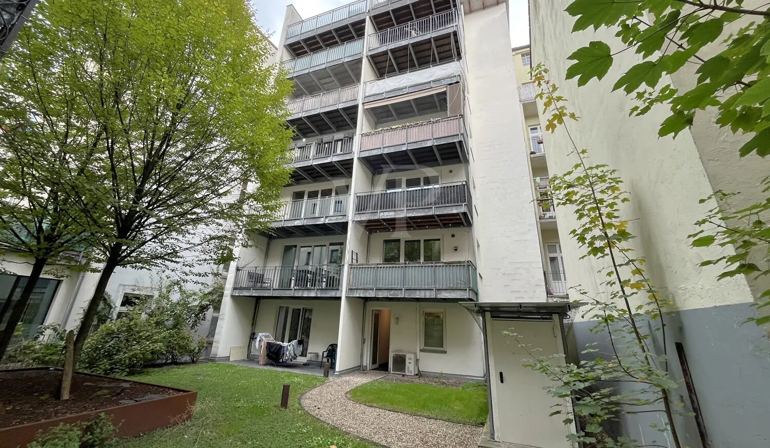 Ansicht vom Innenhof