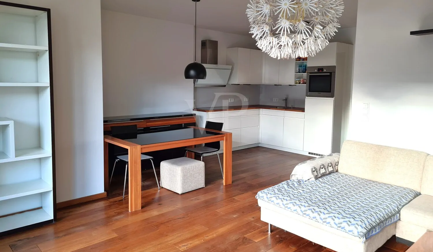 Essbereich als Verbindung von Kochen zum Wohnen