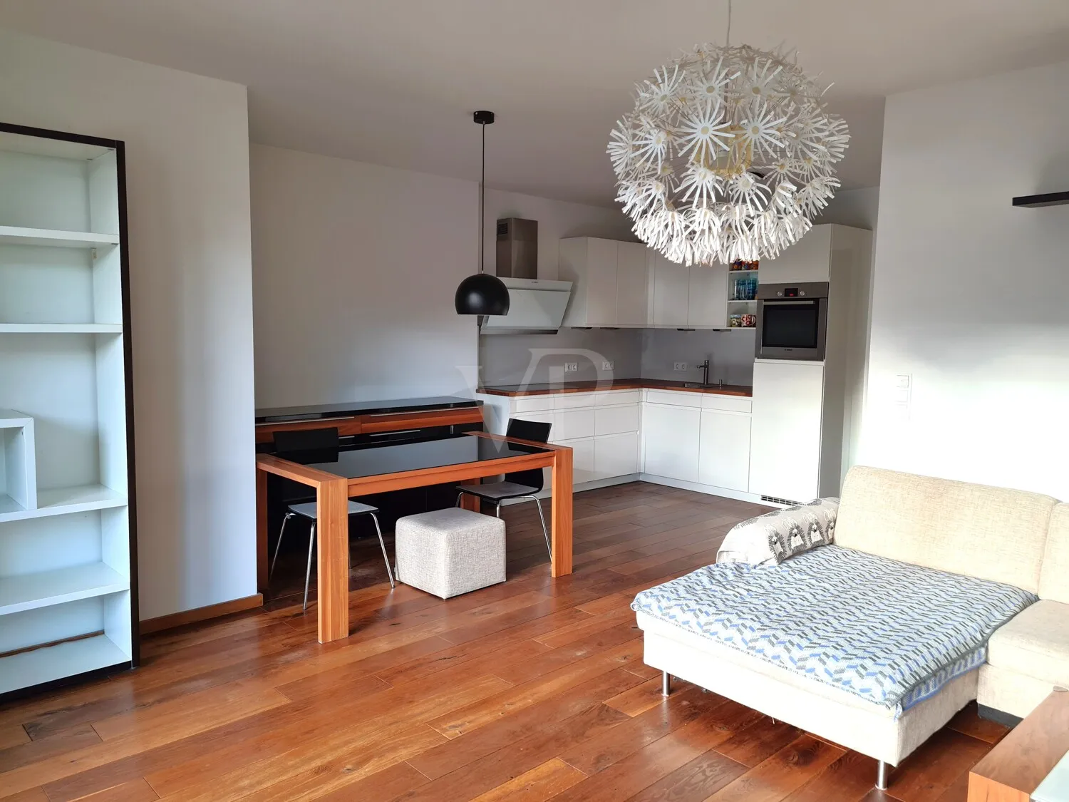 Essbereich als Verbindung von Kochen zum Wohnen