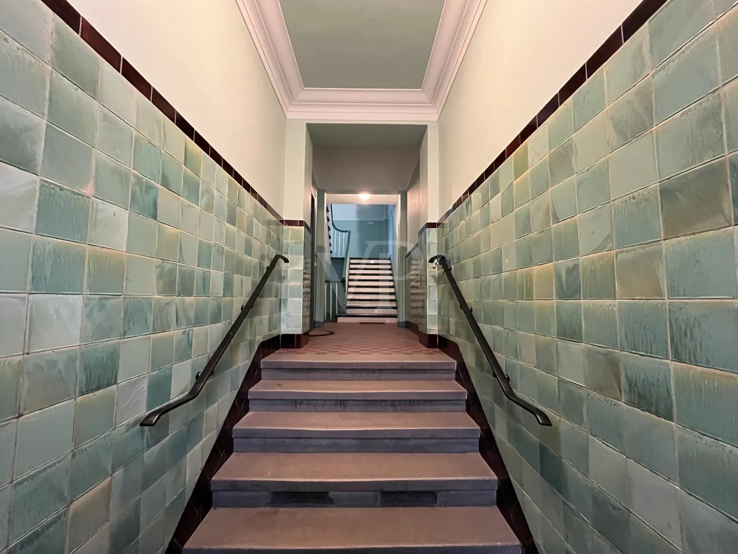 gepflegtes Treppenhaus