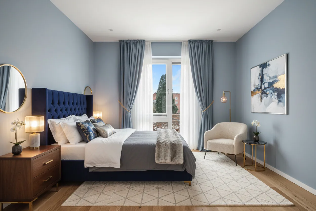 visulisiertes Schlafzimmer