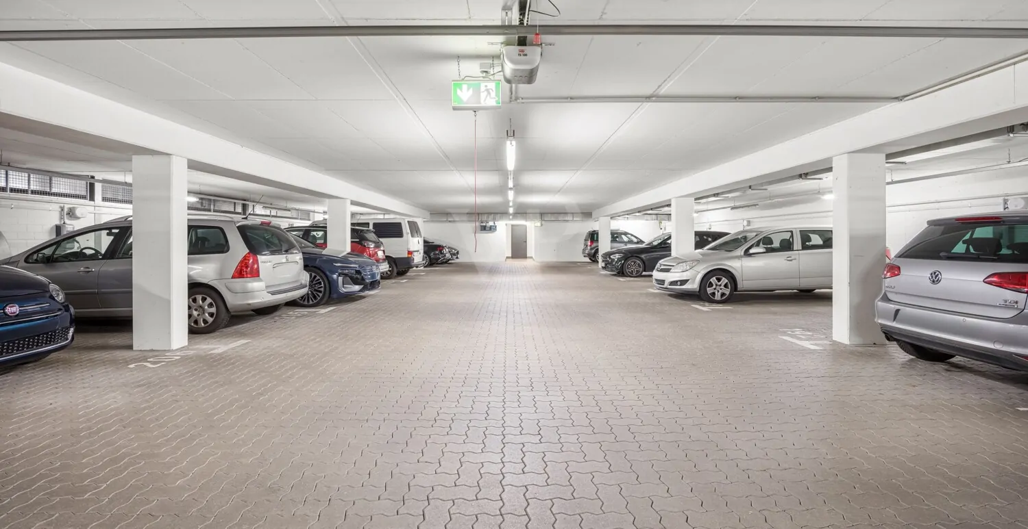 Tiefgaragenplatz mit Wallbox