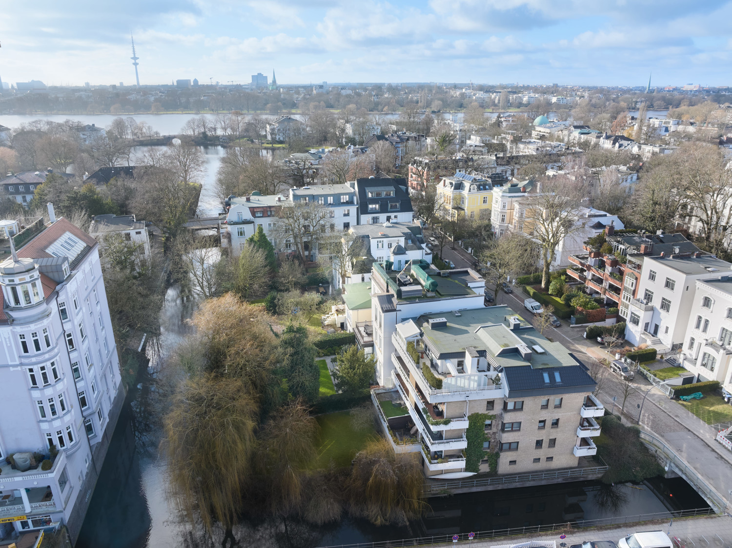 Nur wenige Schritte zur Außenalster!