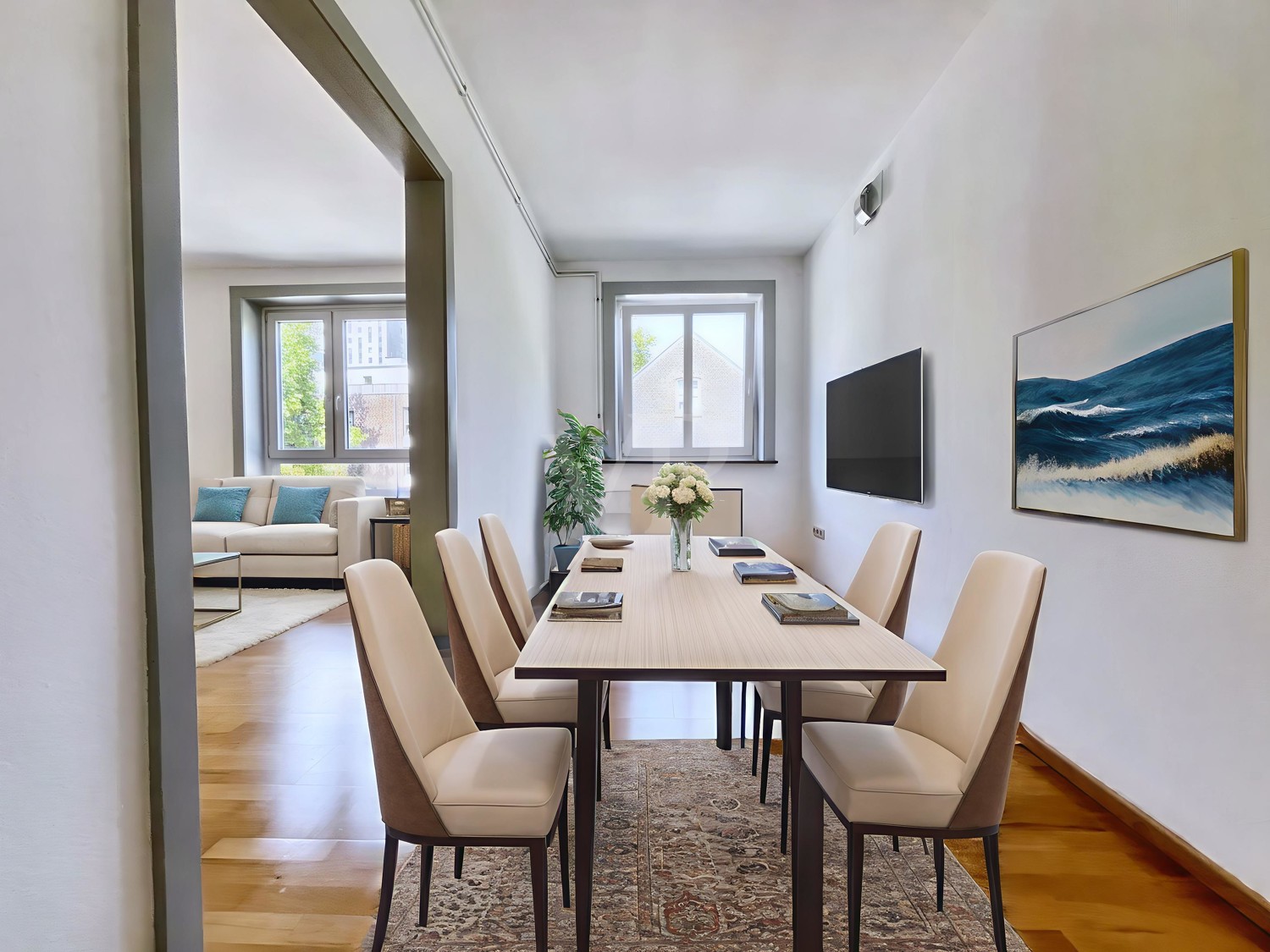 visualisiertes Esszimmer