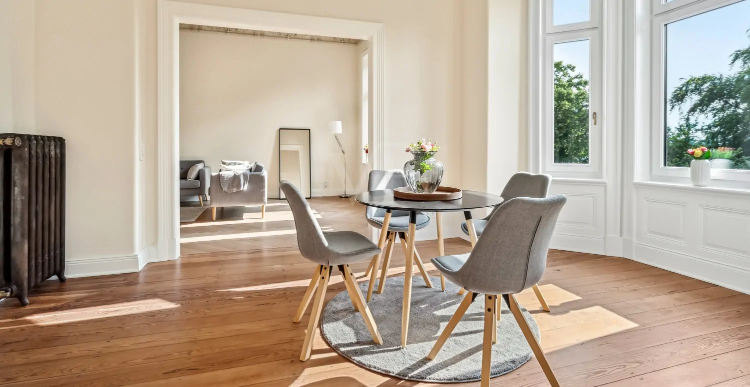 schöne Blickachsen durch den Wohnbereich