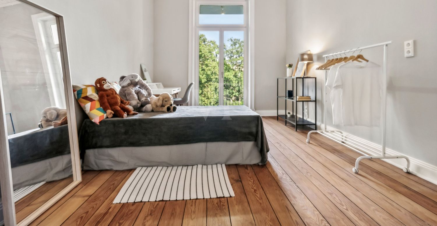 großzügig geschnittenes Kinderzimmer