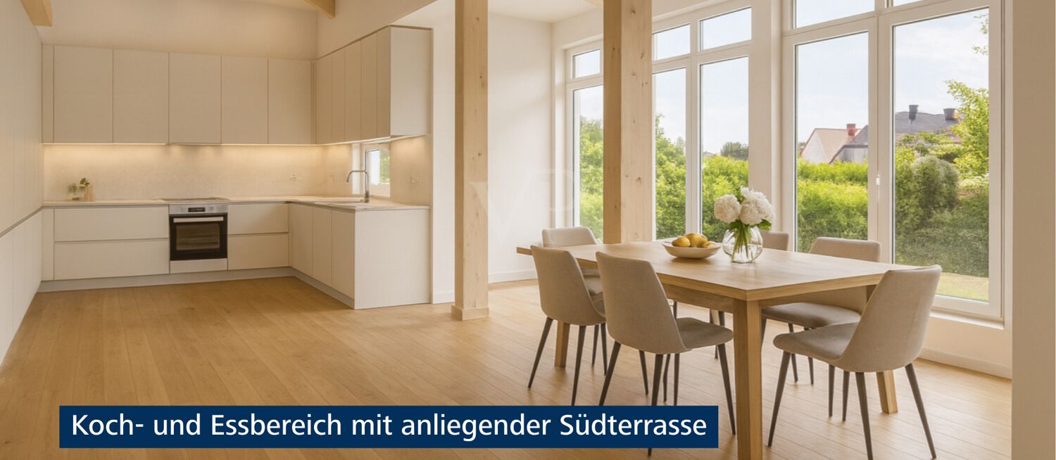 Koch- und Essbereich