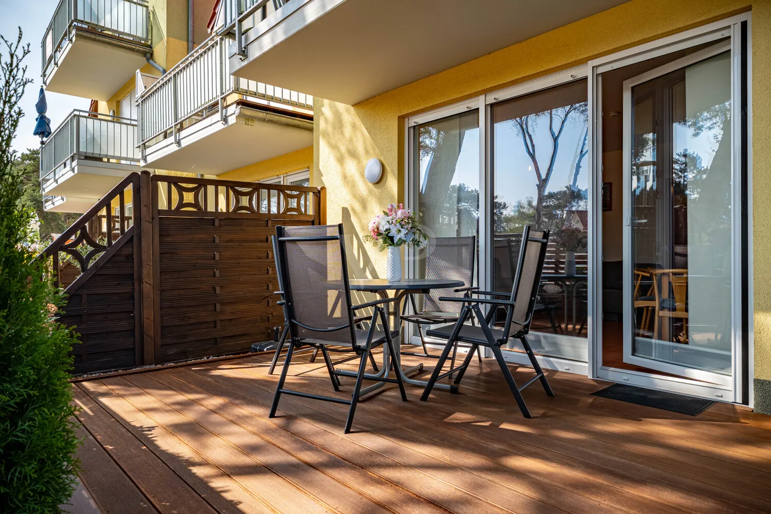 Terrasse in Südausrichtung