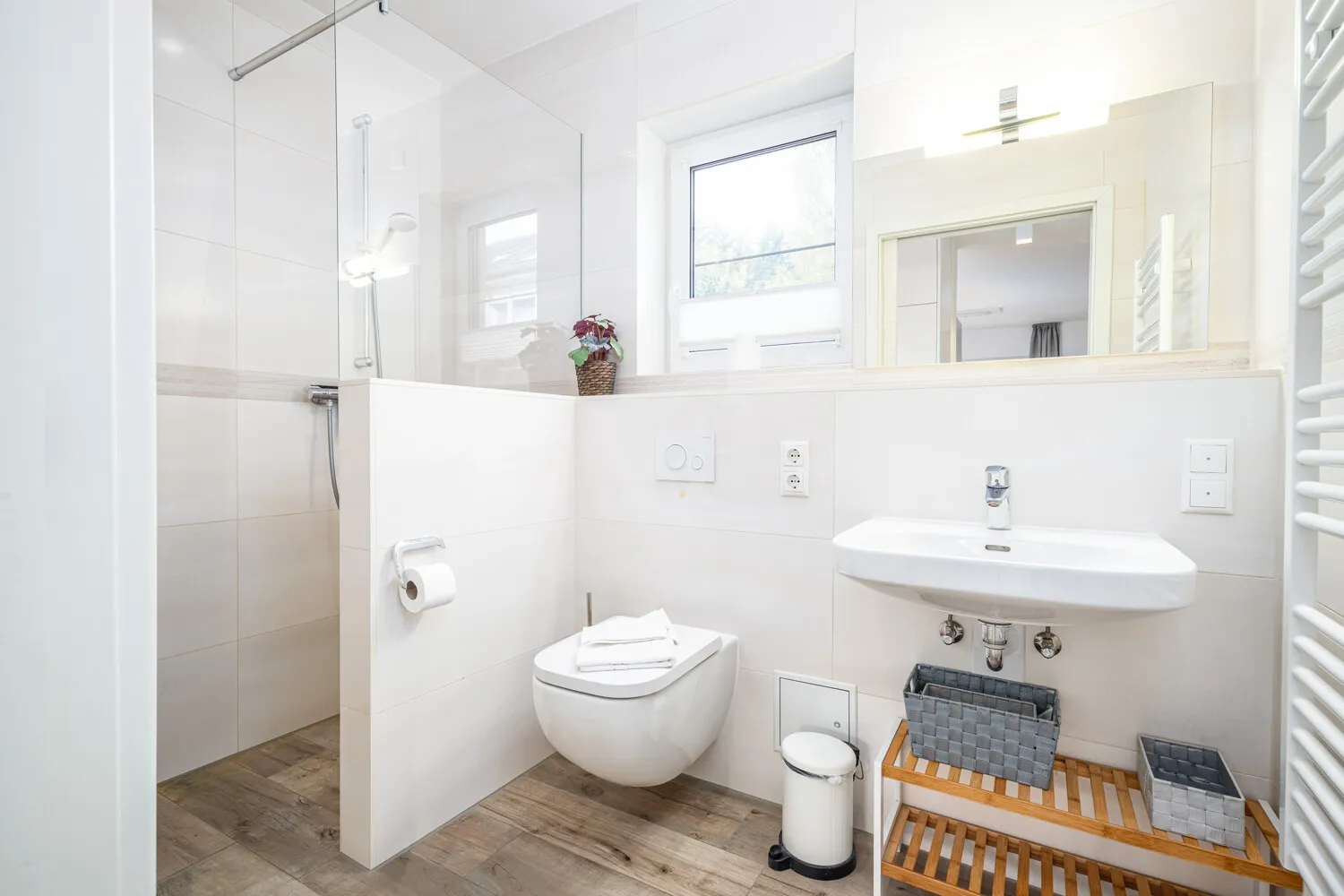Duschbad mit bodengleicher Dusche