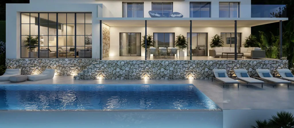 Großartiges Projekt zum Bau einer herrlichen Villa in Gotmar, Puerto de Pollensa