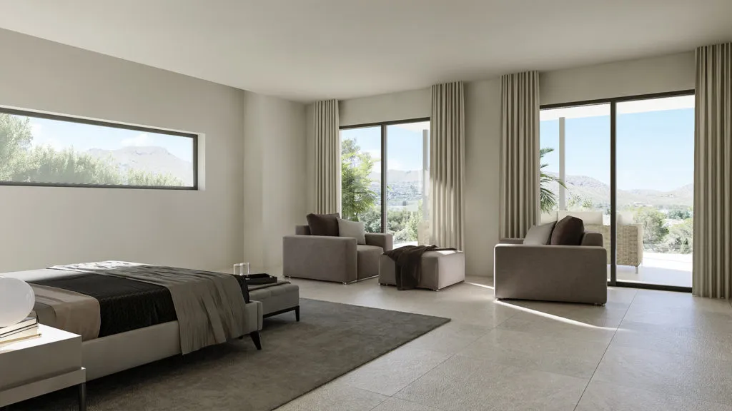 Great project to build a magnificent villa in Gotmar, Puerto de Pollensa