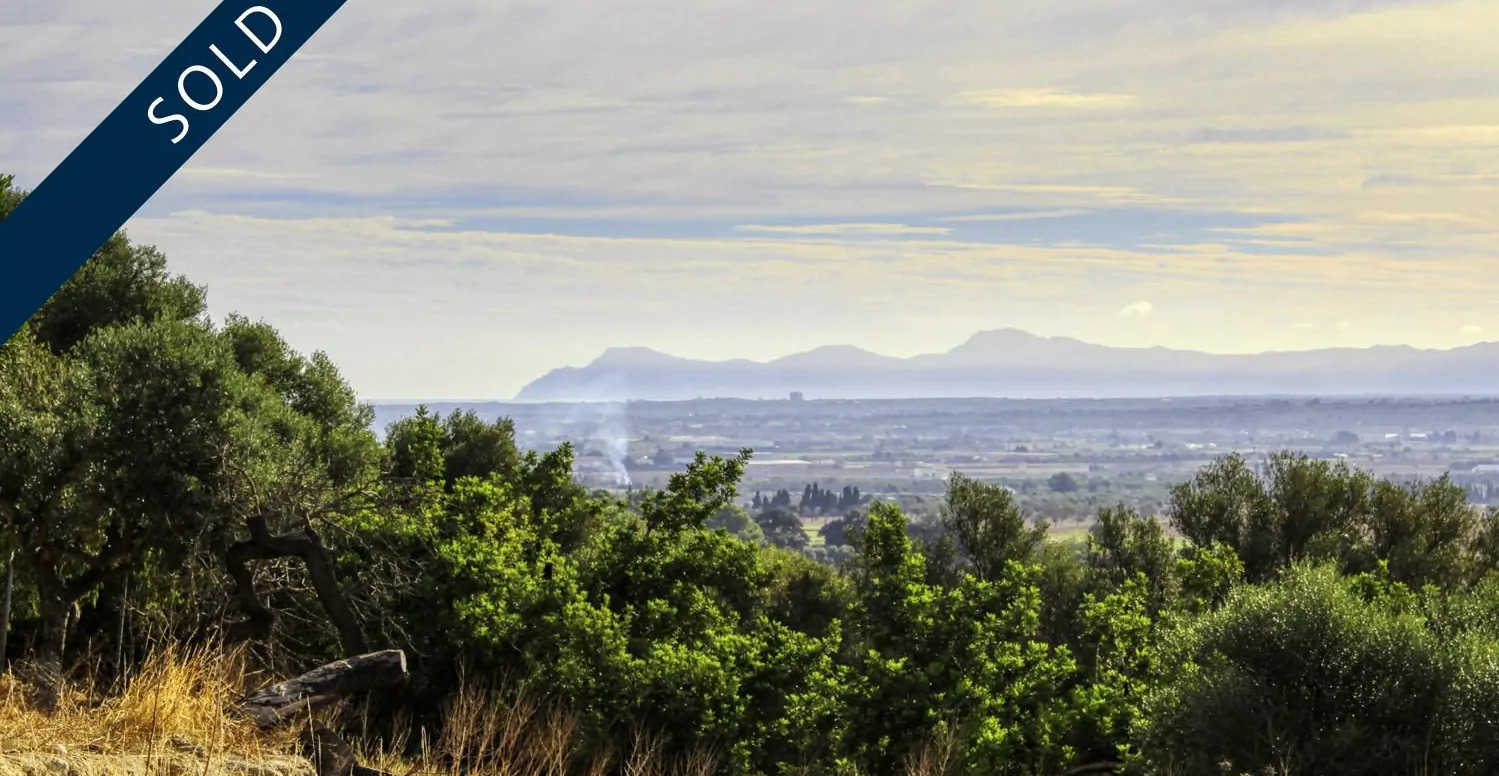 Traumhaftes Grundstück mit Meerblick in Búger zu verkaufen