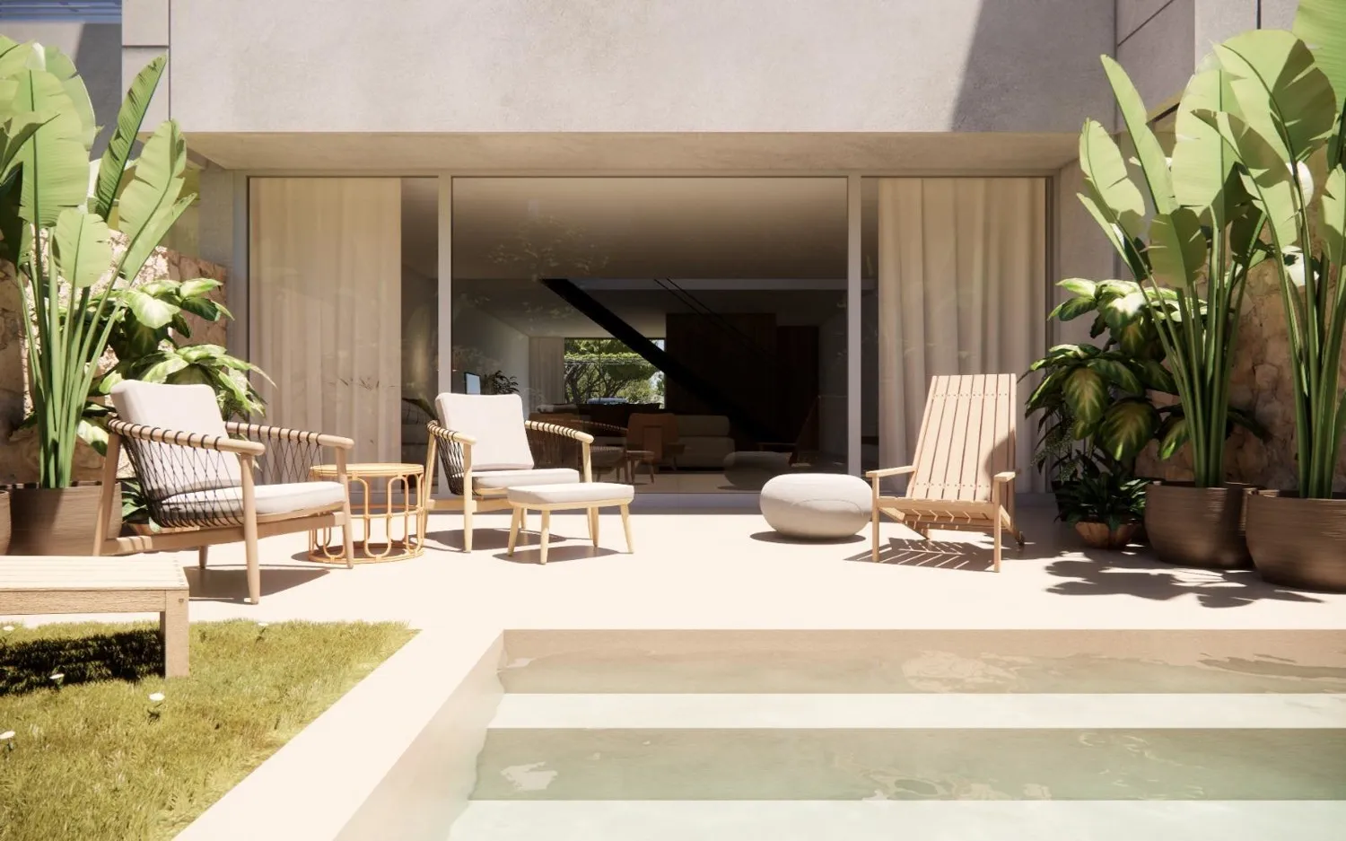 Chalet-with-pool-near-the-sea-in-Can-Picafort