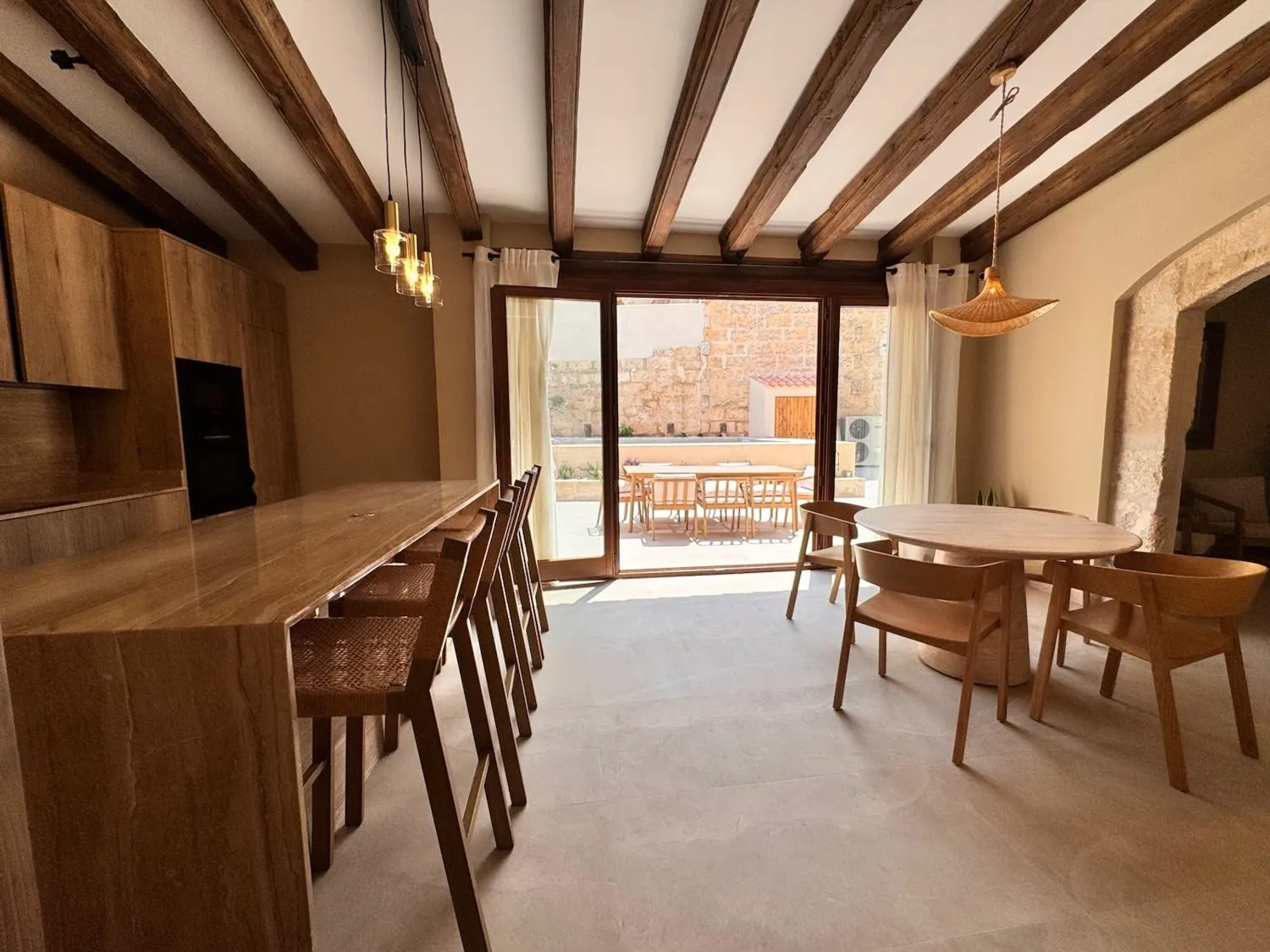 villa-for-sale - renovated-house - property-in-muro - villa-with-pool - mallorcan-house - exclusive-home - house-with-garden - furnished-property - underfloor-heating - aerothermal-system - private-pool - house-with-terrace - house-with-patio - built-in-w