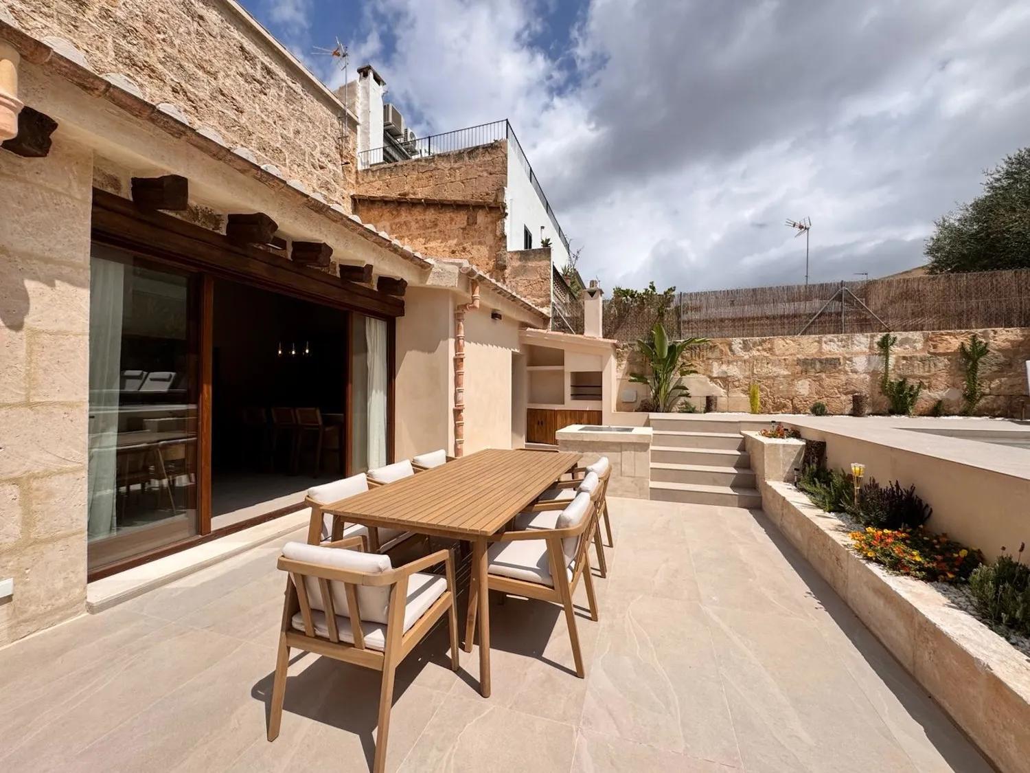 villa-for-sale - renovated-house - property-in-muro - villa-with-pool - mallorcan-house - exclusive-home - house-with-garden - furnished-property - underfloor-heating - aerothermal-system - private-pool - house-with-terrace - house-with-patio - built-in-w