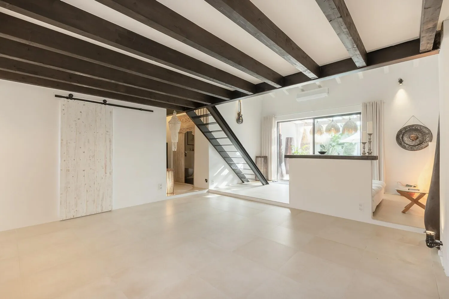 Living room-kitchen-dining room