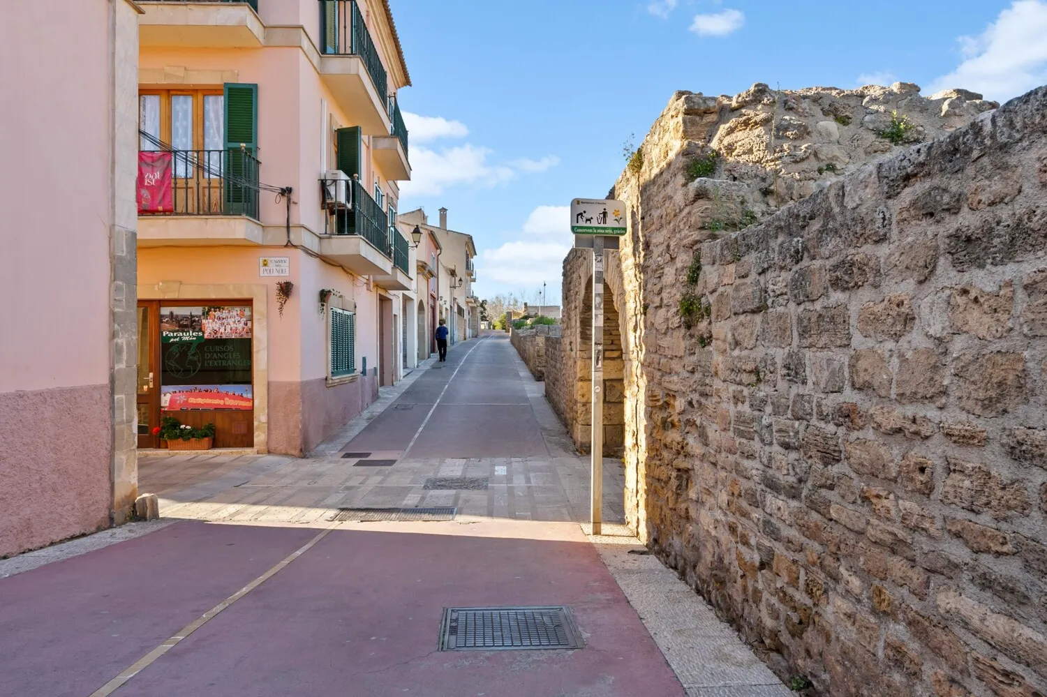 The street