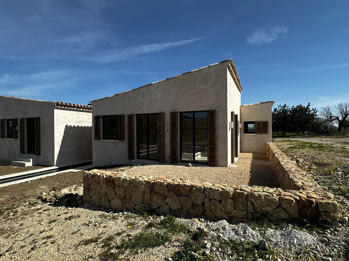 Facade and pool