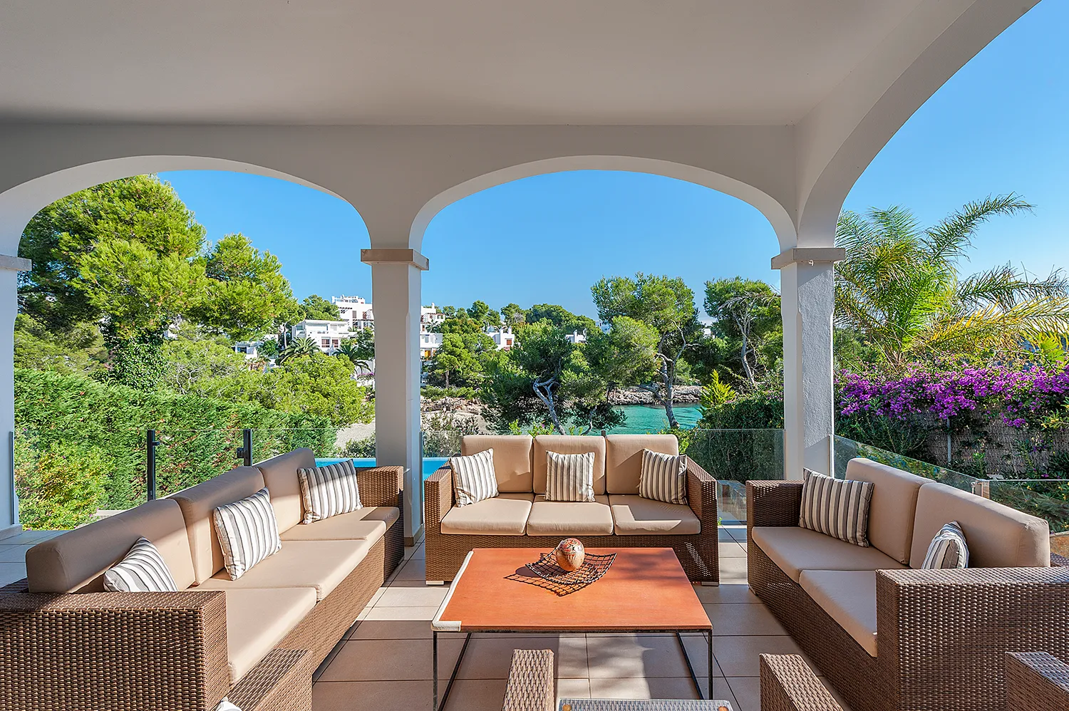 Terrasse, Meerblick