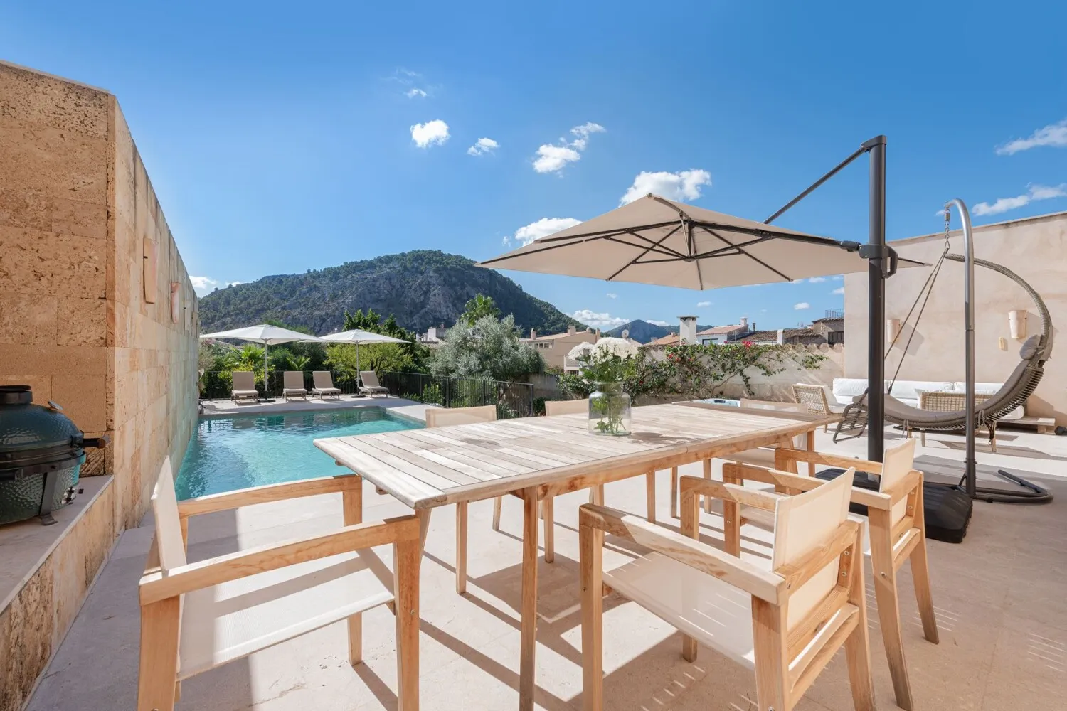 Terrace, pool