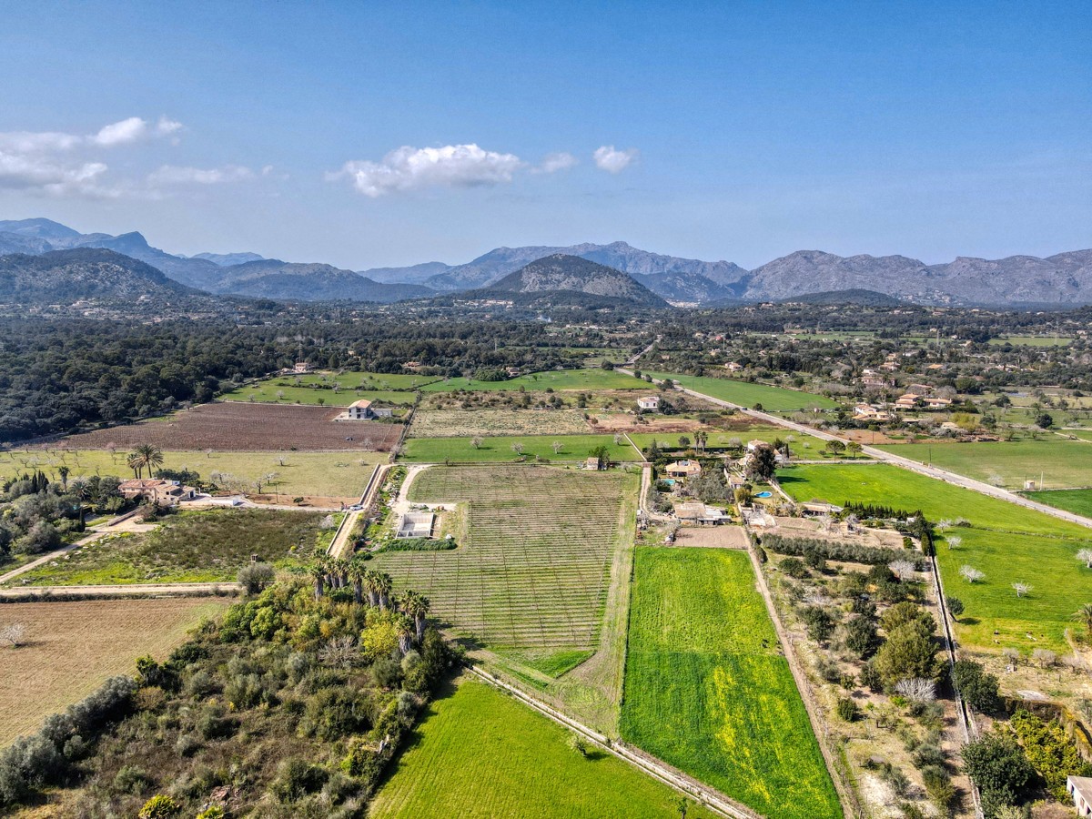 Fantástico proyecto de finca de lujo con viñedo propio entre Pollensa y Alcudia