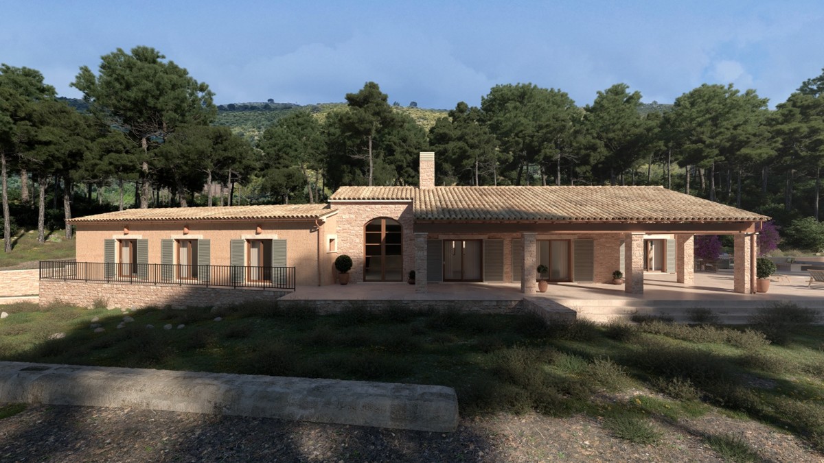 Fantastisches Grundstück mit Projekt in der Nähe von Alcudia