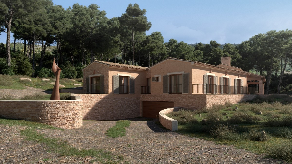Fantastisches Grundstück mit Projekt in der Nähe von Alcudia