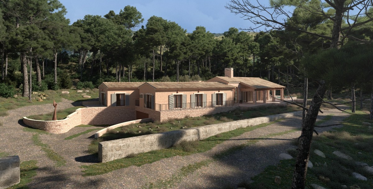 Fantastisches Grundstück mit Projekt in der Nähe von Alcudia