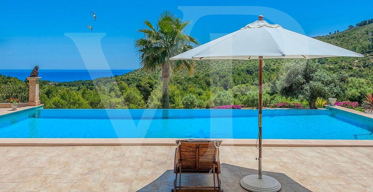 Pool der Finca in Capdepera, Mallorca