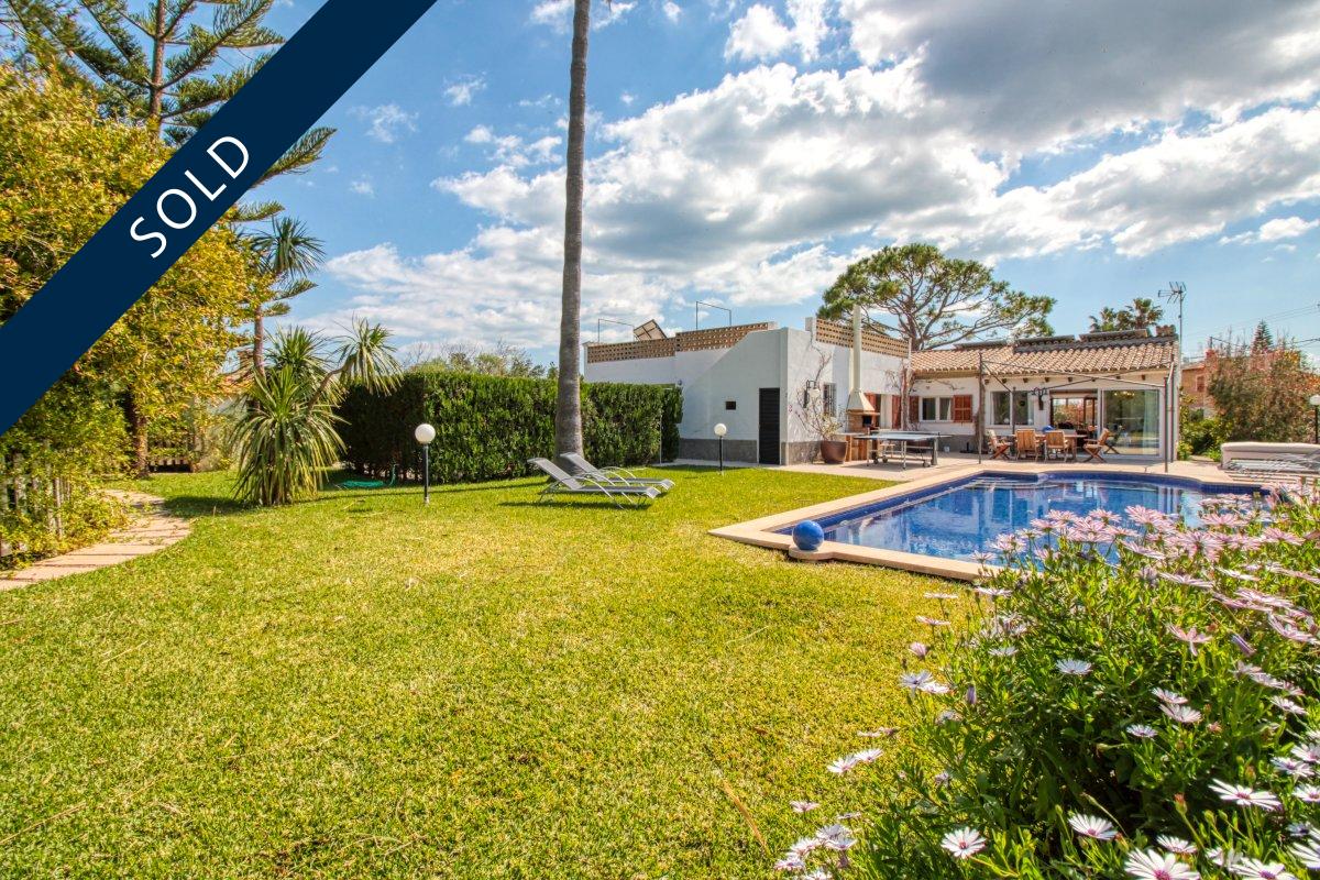 Fantastische Villa mit Schwimmbad, Garten und Urlaubsgenehmigung in Puerto Pollensa