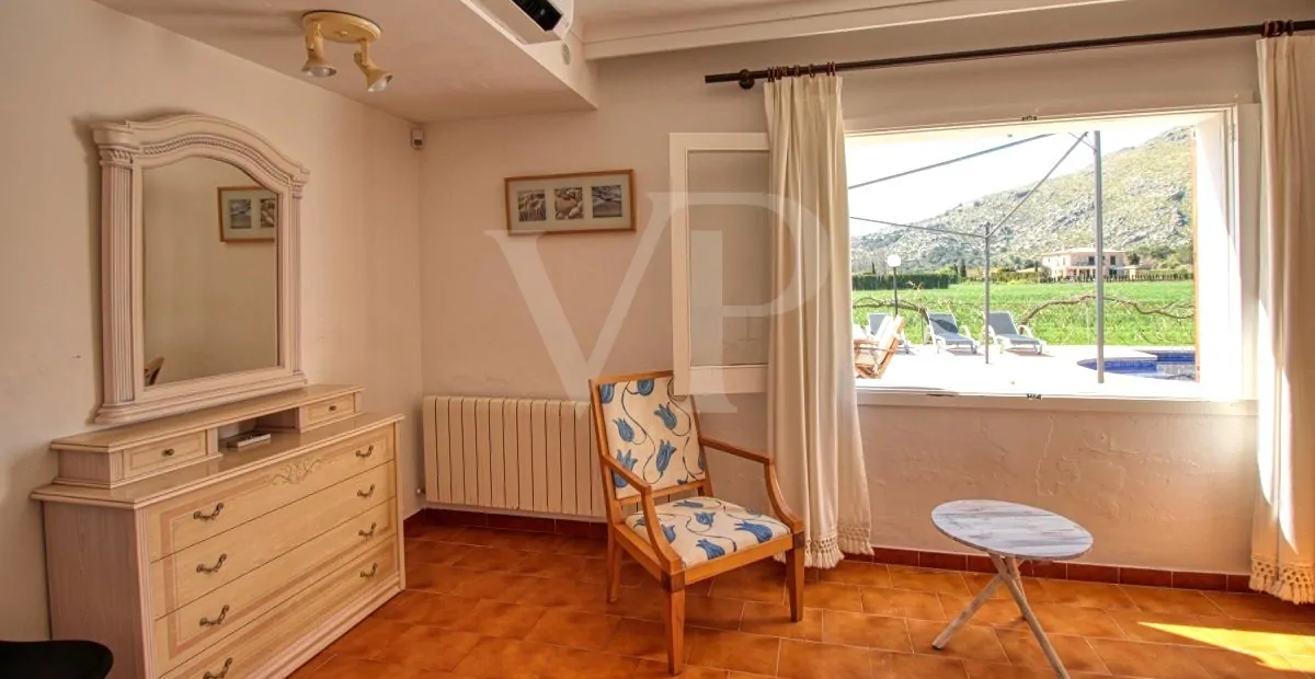 Fantastische Villa mit Schwimmbad, Garten und Urlaubsgenehmigung in Puerto Pollensa