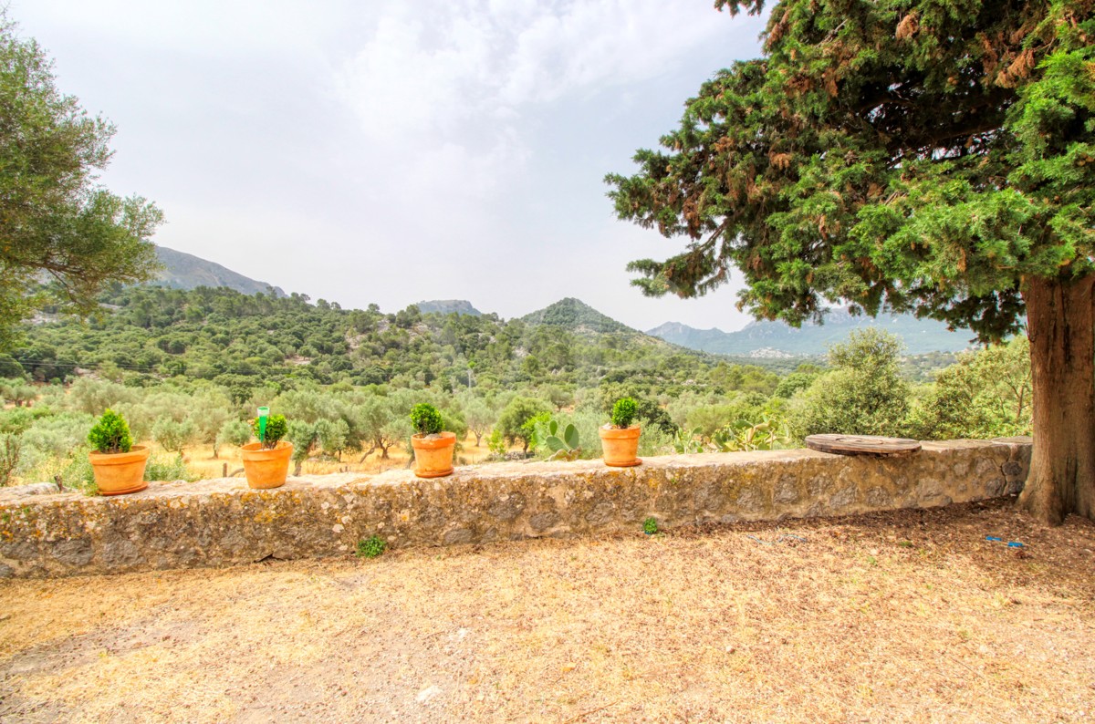 Fantastische historische Finca zum Renovieren auf 80 Hektar in der Serra de Tramuntana in Escorca