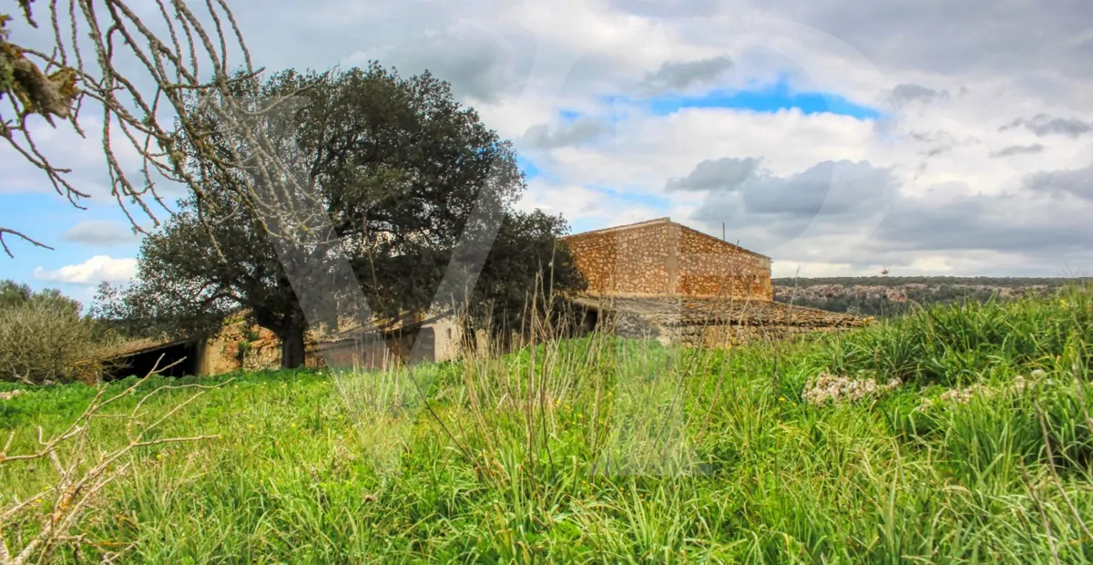 Spektakuläre Finca mit fantastischem mallorquinischem Haus auf einem Hügel in Manacor