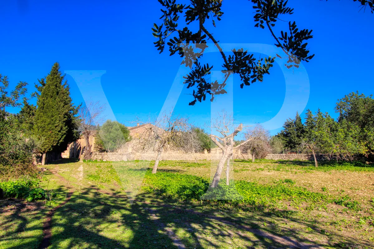 Spektakuläre Finca 40 Hektar mit Blick auf das Meer in Pollensa