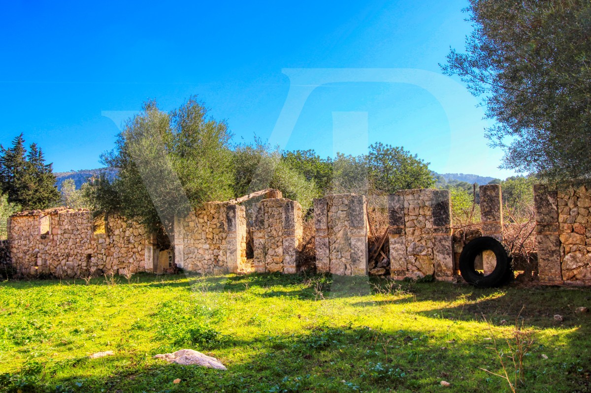 Spektakuläre Finca 40 Hektar mit Blick auf das Meer in Pollensa