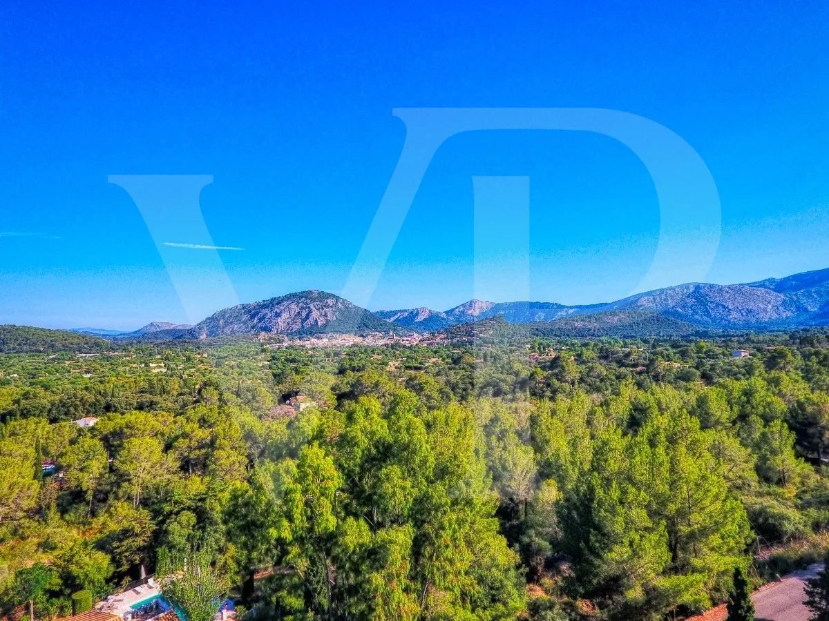 Location of the Construction project at Pollensa en La Font, Mallorca