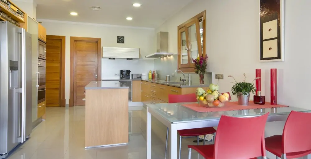 Küche der Finca in Pollensa, Mallorca